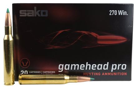 Sako .270 Gamehead Pro 140 gr Tipped Soft Point BT
