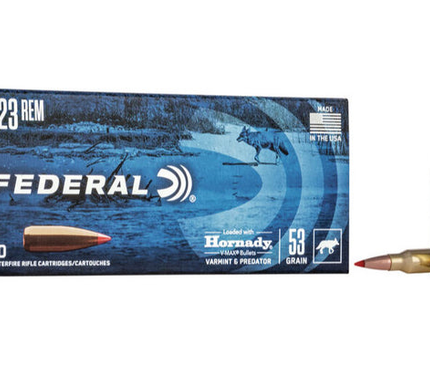 Federal .223 53 gr V Max
