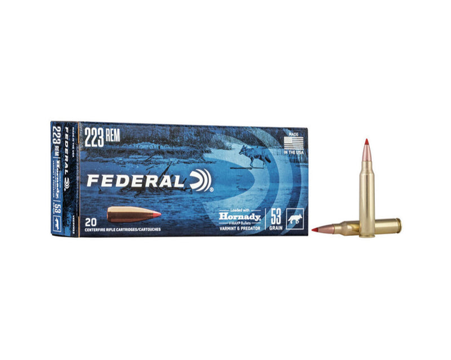 Federal .223 53 gr V Max
