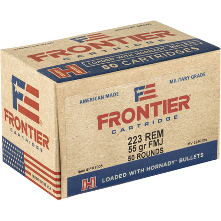 Hornady Frontier 223 REM 55gr FMJ