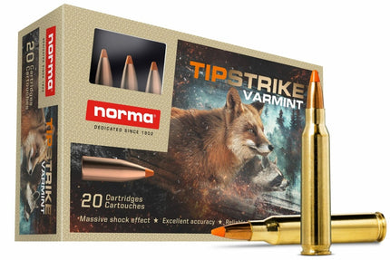 Norma Tipstrike 55gr 22-250