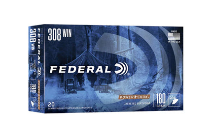 Federal .308 Power Shok 180gr JSP