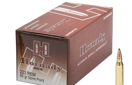 Hornady .223 Rem 55gr Spire Point