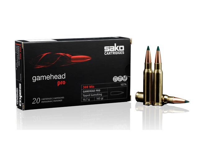 Sako .308 Gamehead Pro 165gr Tipped HPBT
