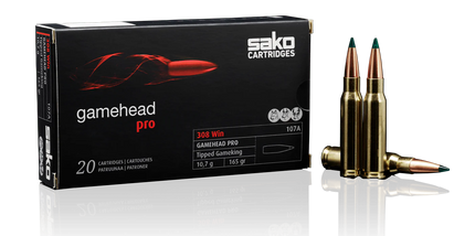 Sako .308 Gamehead Pro 165gr Tipped HPBT