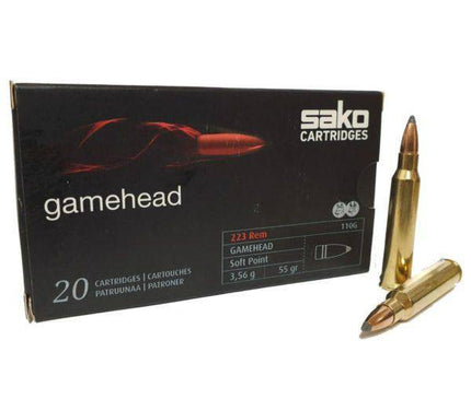 Sako Gamehead .223 55gr Soft Point