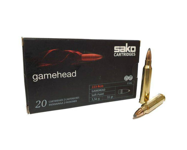 Sako Gamehead .223 55gr Soft Point