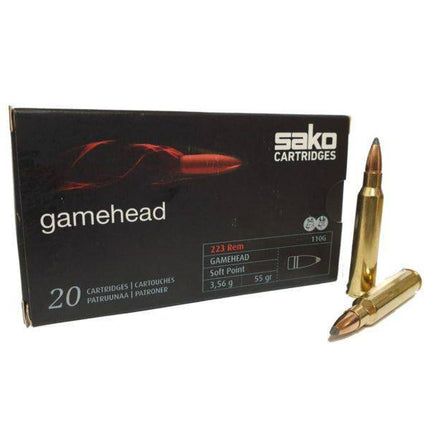 Sako Gamehead .223 55gr Soft Point