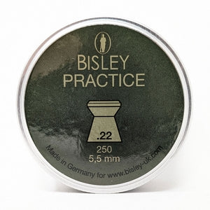 Bisley Practice .22 Pellets - 250 Tin