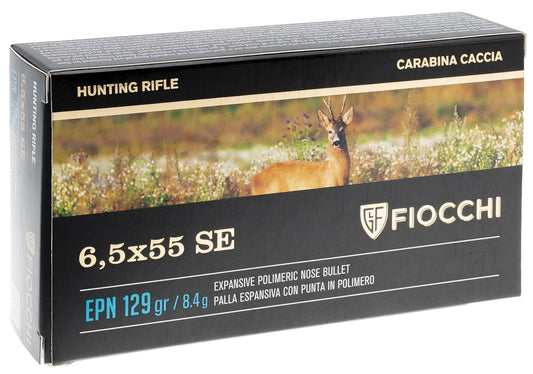 Fiocchi 6.5 x55 SE 129gr EPN