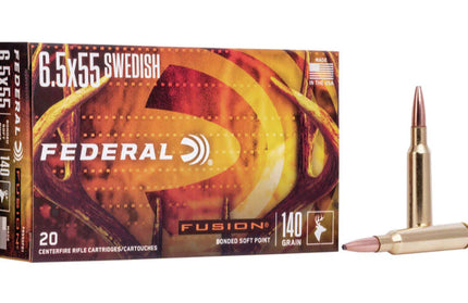 Federal 6.5 x 55 140gr Fusion