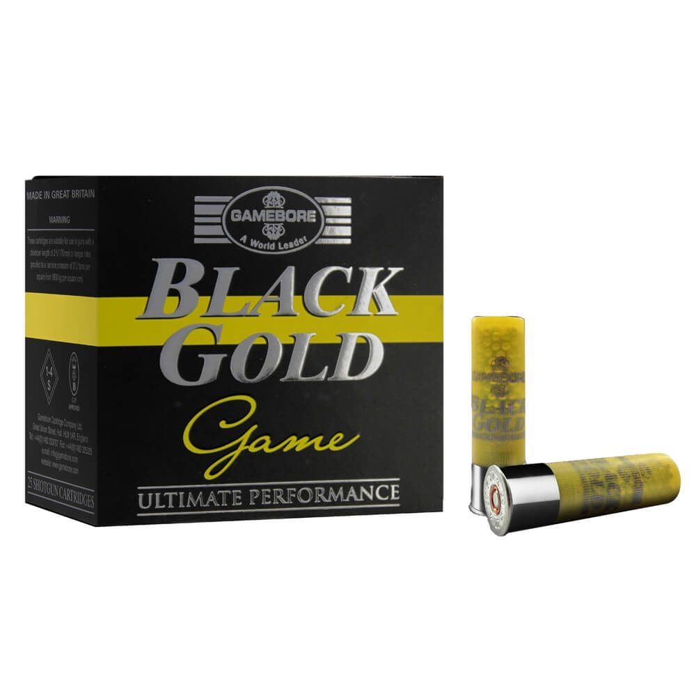 Gamebore Black Gold 20 Bore Game 3og No.6 (Plastic Wad)