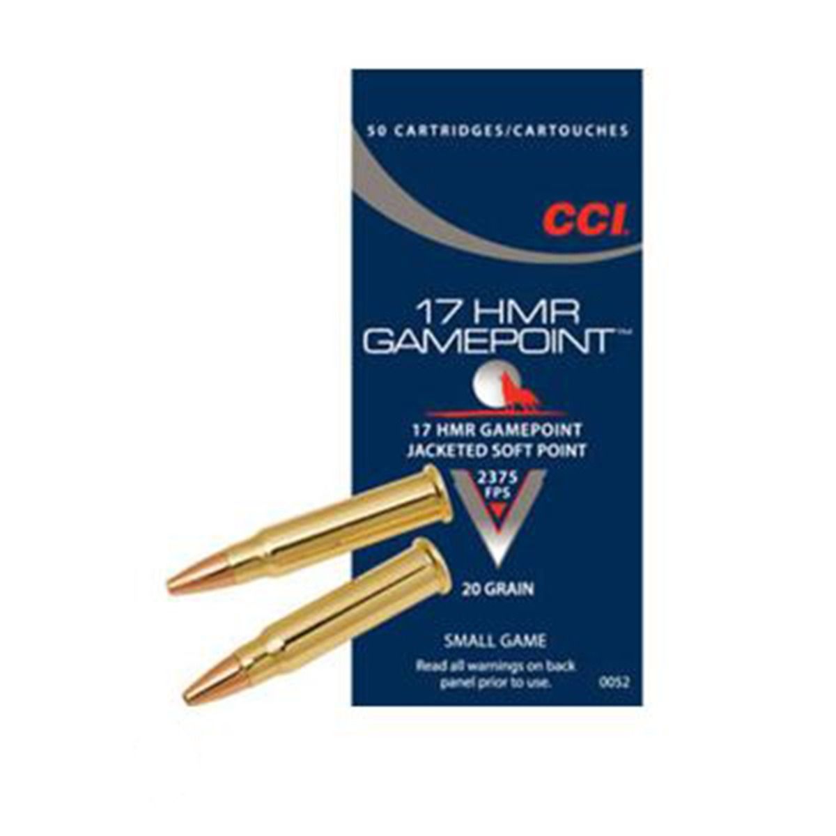 CCI Gamepoint 17  HMR 20gr SP