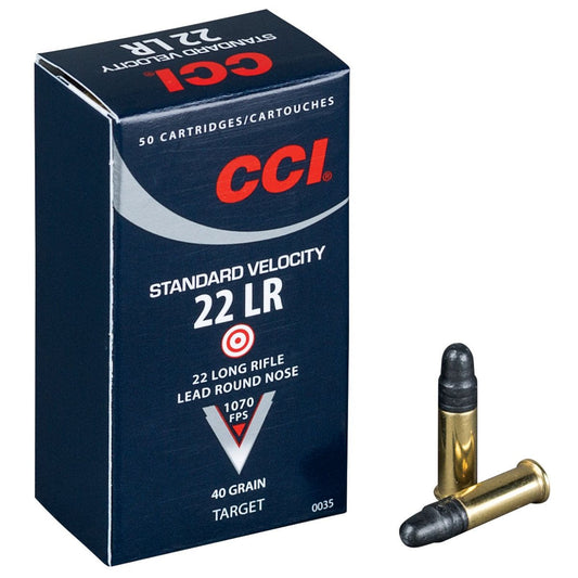 CCI Standard Velocity 22LR 40grain