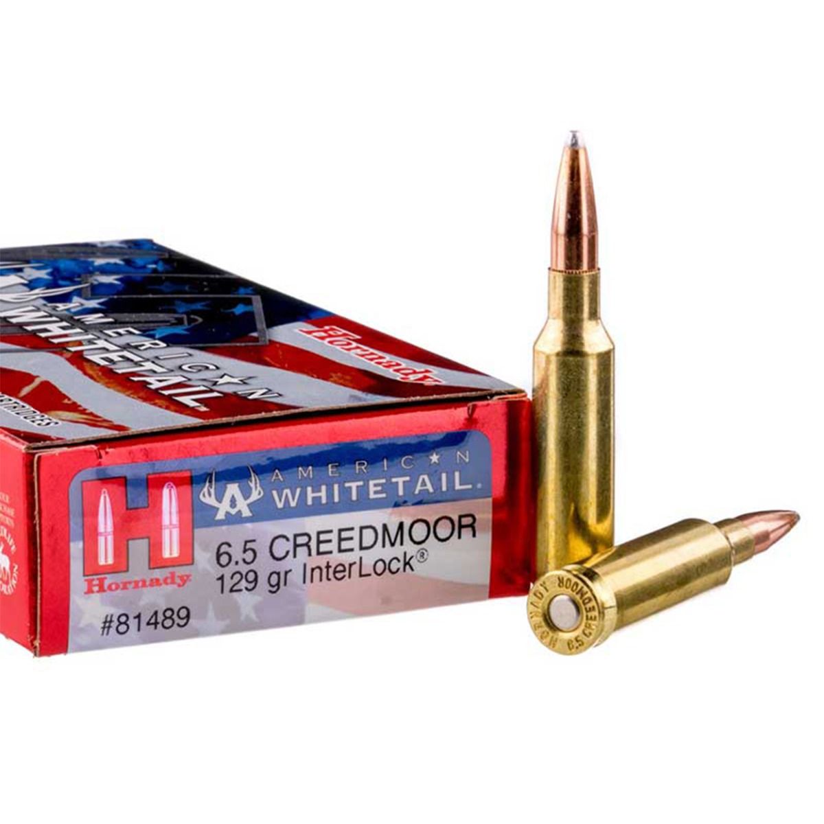 Hornady 6.5 Creedmoor 129 gr. InterLock American Whitetail