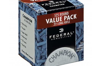 Federal .22Lr 525 round Value Pack 36gr HP