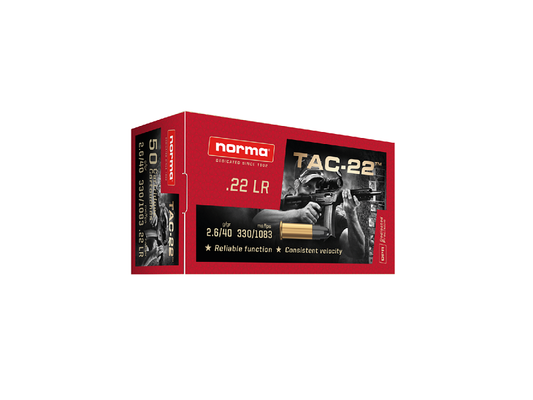 Norma TAC-22 40gr - .22lr