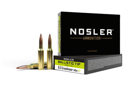 Nosler Ballistic Tip 140gr 6.5 Creedmoor