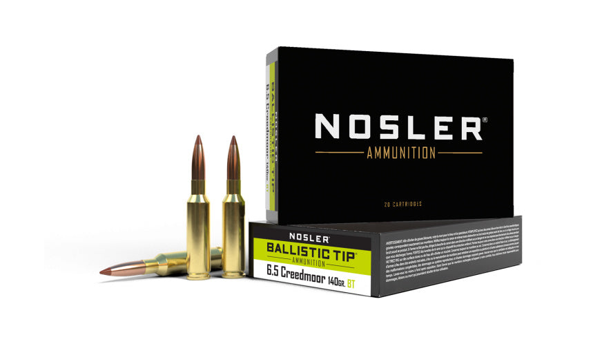 Nosler Ballistic Tip 140gr 6.5 Creedmoor