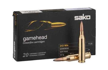 Sako .243 Gamehead 90gr Softpoint