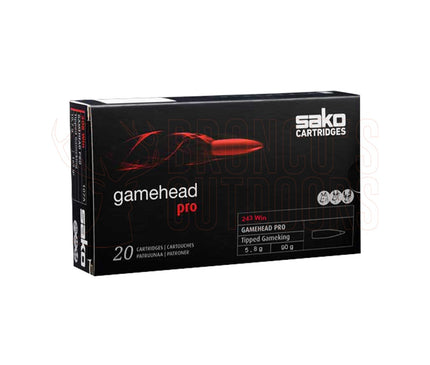 Sako .243 90gr Tipped Gameking