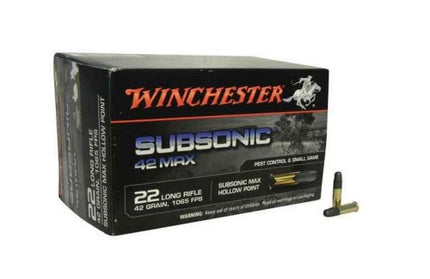 Winchester Subsonic .22lr 42gr